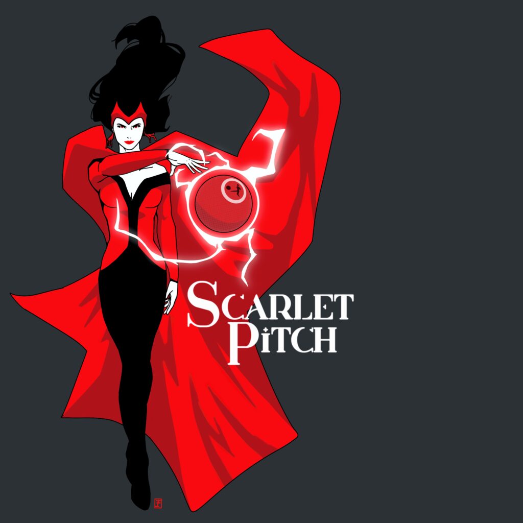 Scarlet Pitch Logo 2024